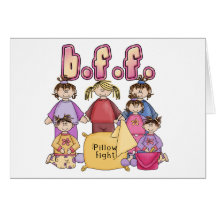 Best Friends Forever - Slumber Party Greeting Cards