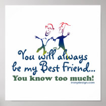 Best Friends Knows Posters