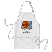 Best Friends LILY FLOWERS LILIES APRONS COOKING
