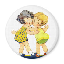 Best Friends Fridge Magnet