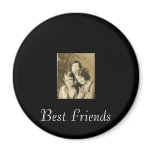 Best friends magnet with three ladies