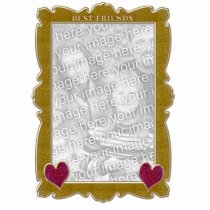 Best Friends Photo Frame Sculpture