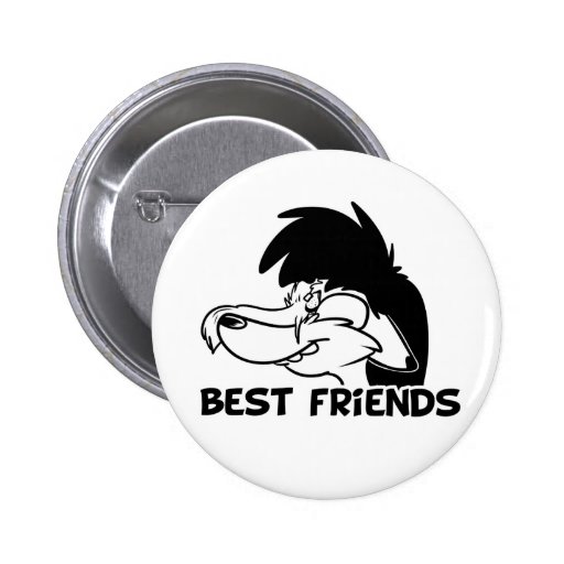 Best Friends Pinback Button