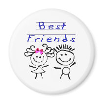 Best friends stick figure