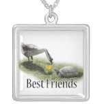 Best Friends - The Turtle & The Goose Personalised Necklace