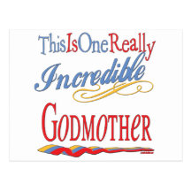 Best Gifts For Godmothers Postcards