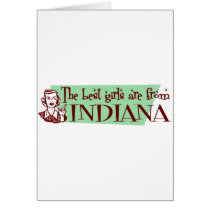 Best Girls are from Indiana Cards