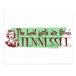 Best Girls are from Tennessee Postcards