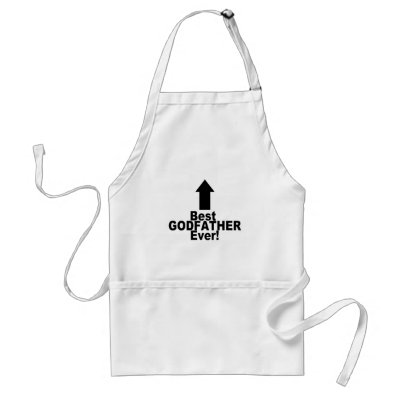 Best Godfather Ever Aprons by CelebrationZazzle