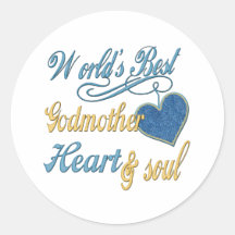 Best Godmother Gifts Sticker