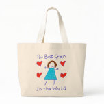 Best Gran In The World Canvas Bag
