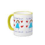 Best Gran In The World mugs