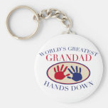 Best    Grandad Hands Down Keychain