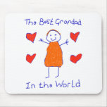Best Grandad In The World Mouse Pad