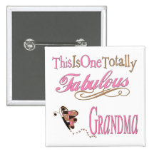 Best Grandma Ever Pinback Buttons