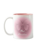 Best Grandma, pink butterfly Mug