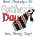 Best Grandpa Every Day embroidered shirts