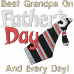 Best Grandpa Every Day embroidered shirts