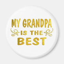 Best Grandpa Refrigerator Magnets