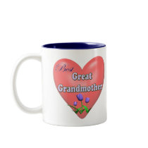 Best Great Grandmother Mothers Day Gifts Mugs