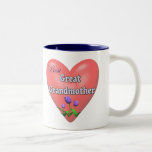 Best Great Grandmother Mothers Day Gifts Mugs
