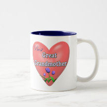 Best Great Grandmother Mothers Day Gifts Mugs
