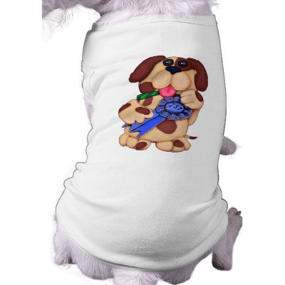 Best in Show Puppy Dog Clay Art Dog T Shirt by jamiecreates1