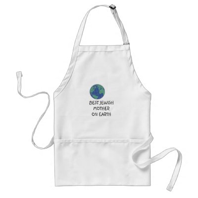 BEST JEWISH MOTHER ON EARTH APRON by familytshirtsgifts