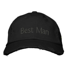 Best Man Baseball Hat Baseball Cap