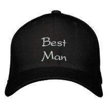 Best Man Best Embroidery Cap Embroidered Hats