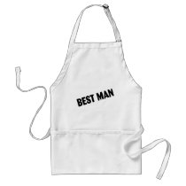 Best Man (Bold Black) Apron