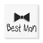 Best Man (Bow Tie 1) Fridge Magnet