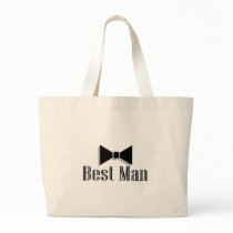 Best Man (Bow Tie 2) Canvas Bag