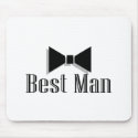 Best Man (Bow Tie 2) mousepads