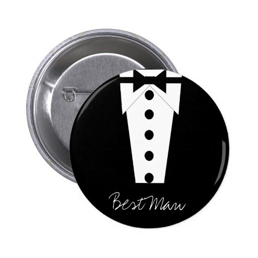 Best Man Button