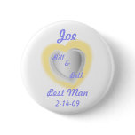 Best Man Button-Customise