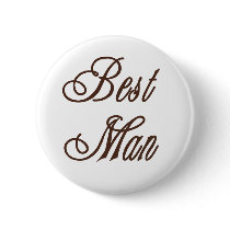 Best Man Classy Browns Pins
