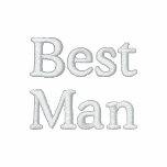 Best Man Embroidered jacket