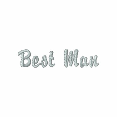 Best Man Embroidered Shirt by edissler
