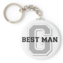Best Man Groom Cheer keychains