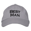 Best Man Hat embroidered hats