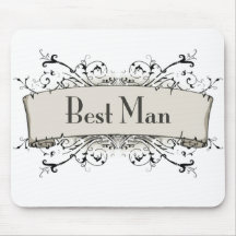 *Best Man Mouse Pad