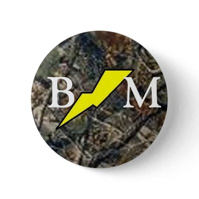 Best Man patch with camo Buttons by ajstock