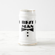 Best Man Stein Mugs