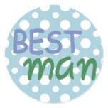 Best Man Stickers