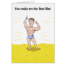 Best Man Thank You Card