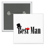 Best Man Top Hat Pins