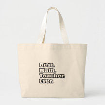 Best Math Teacher Ever Tote Bag
