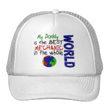 Best Mechanic In World 2 (Daddy) Mesh Hats