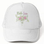 Best Middle Sister Swirling Hearts Mesh Hat
